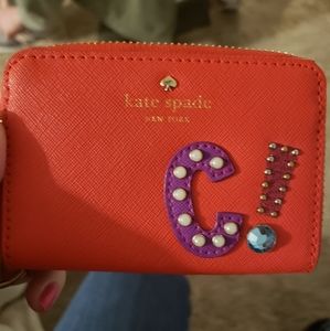 Kate Spade Wallet w C Initial